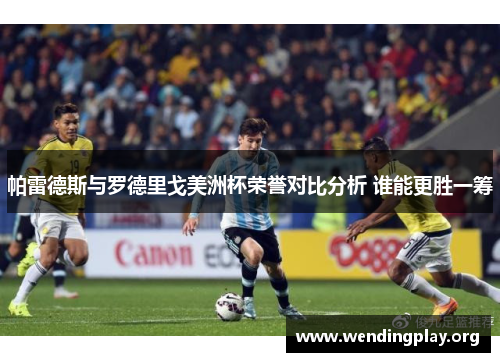 帕雷德斯与罗德里戈美洲杯荣誉对比分析 谁能更胜一筹 帕雷德斯与罗德里戈美洲杯荣誉对比分析 谁能更胜一筹
