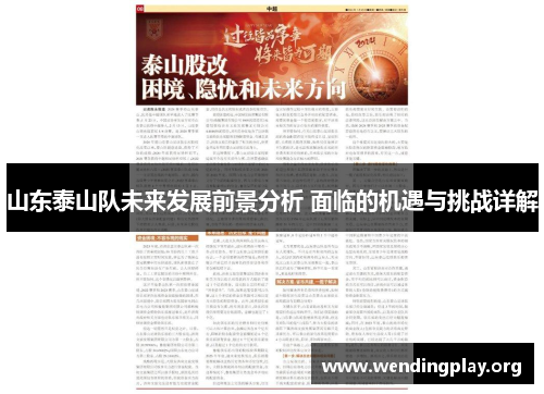 山东泰山队未来发展前景分析 面临的机遇与挑战详解